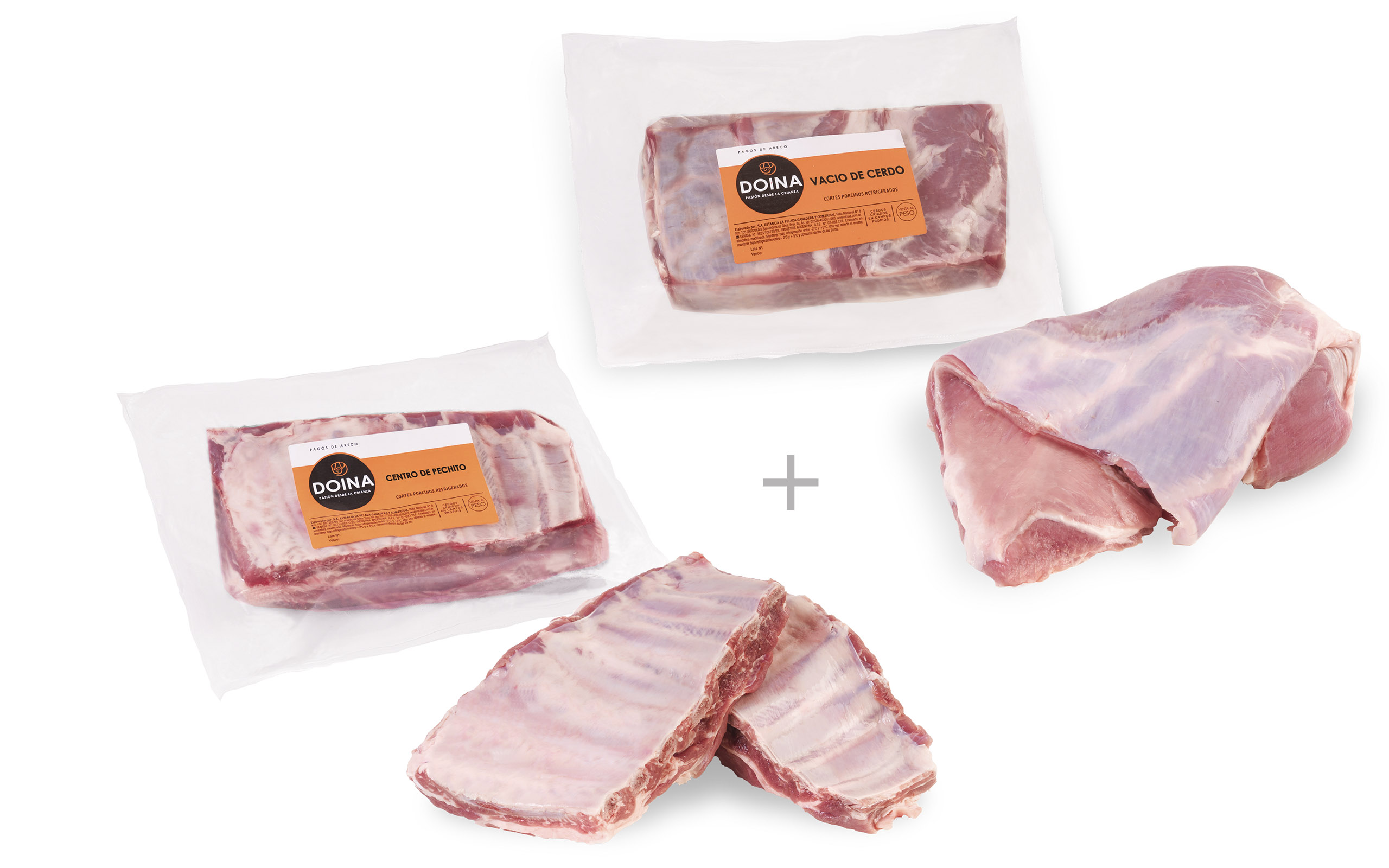 Pechito de Cerdo (Centro + Vacío) | 3,2 kg